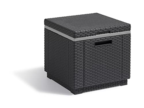Kühlbox/Beistelltisch Ice Cube, grau (graphit), 40 L